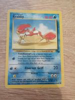 Alte Krabby Pokemon Karte Sachsen - Klipphausen Vorschau