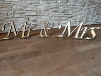 3D-Schriftzug Mr & Mrs  XXL Hochzeit Deko Bayern - Lagerlechfeld Vorschau