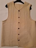 Weste Herren Strick Tracht beige Gr. 58 Bayern - Waldkraiburg Vorschau