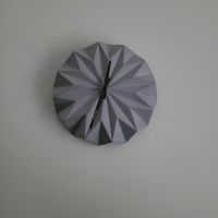 Karlsson Wanduhr Origami Grau Schleswig-Holstein - Bimöhlen Vorschau