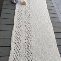 Handgestrickte Stola/Schultertuch aus Alpaka und Mohair Nordrhein-Westfalen - Xanten Vorschau