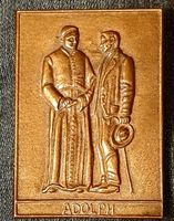 Bronzeplakette - Adolf - sakrale Kunst Nordrhein-Westfalen - Recklinghausen Vorschau