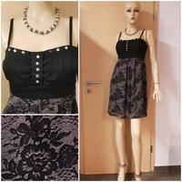 Spaghettiträger Kleid Gr36 wie neu mit Glitzersteinchen Thüringen - Gera Vorschau