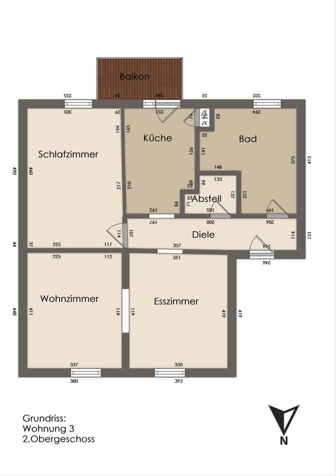 ***4-Familienhaus -  Balkone - provisionsfrei*** in Eisenach