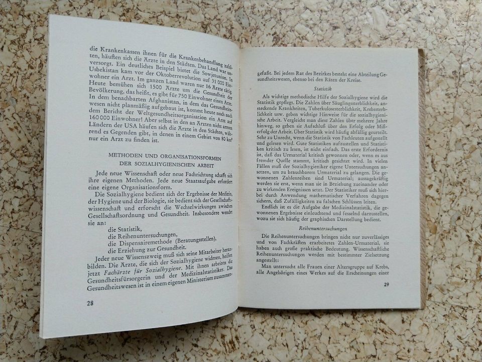 "Vom Heilen zum Vorbeugen" Probleme der Sozialhygiene v. 1956 in Blaustein