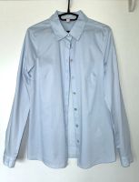 ESPRIT Bluse LANGARM Damen Gr. 34 XS HELLBLAU blau BAUMWOLLE neu Nordrhein-Westfalen - Düren Vorschau