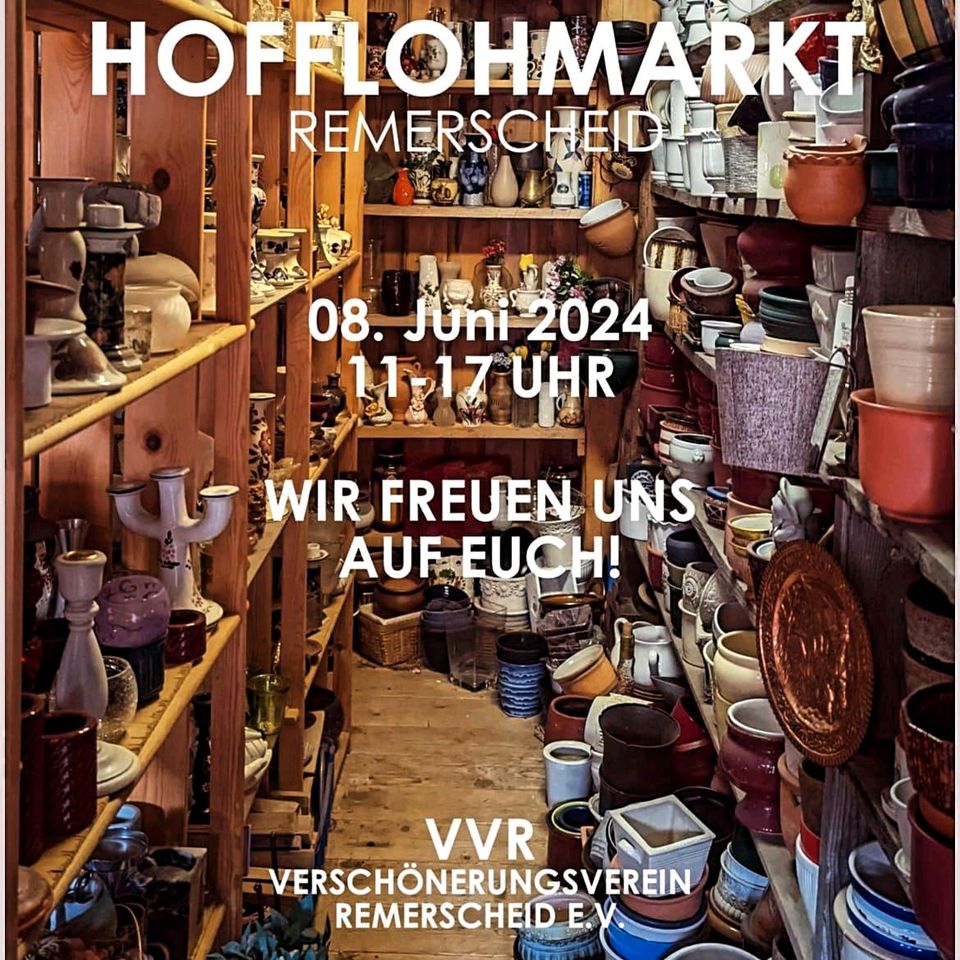 Dorfflohmarkt in Engelskirchen - Remerscheid, 8.6.2024 in Bergisch Gladbach