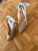 AnnaField High heels, 38, Grau mit Schleife Bayern - Neu Ulm Vorschau