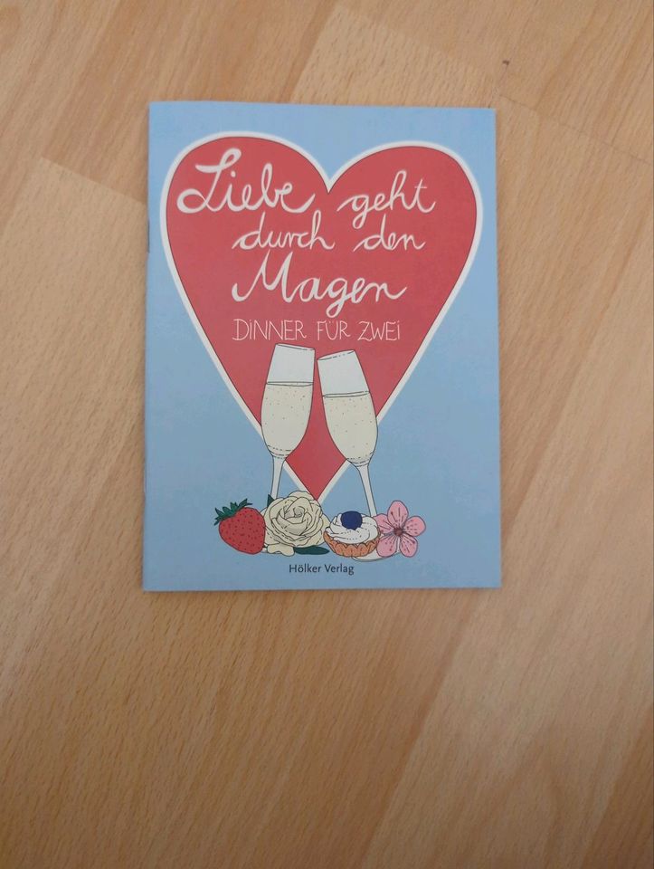 Buch Heft Liebe geht durch den Magen Dinner für Zwei in Korntal-Münchingen