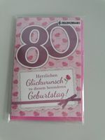 Glückwunschkarte mit Musik zum 80. Geburtstag Bayern - Schweitenkirchen Vorschau