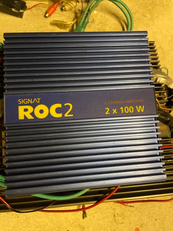 Signat Roc 2 autoverstärker 2x 100 w in Gmund