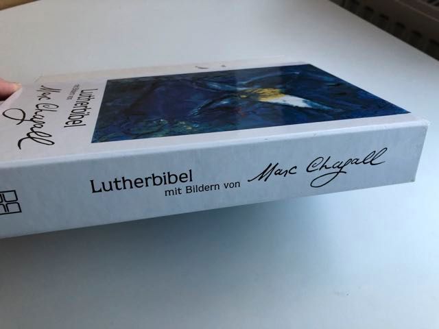 Lutherbibel Bibel mit Bildern von Marc Chagall in Esslingen