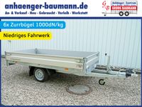 Hapert Azure H-1 305x160x30cm 1500kg Niedriges Fahrwerk Hochlader Nordrhein-Westfalen - Bocholt Vorschau