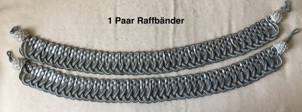 Gardinen Raffhalter *** Raffbänder *** Kordeln *** Posamenten NEU in Bayreuth