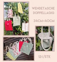 Handmade Einkaufstasche / Einkaufsbeutel wendbar Baden-Württemberg - Karlsruhe Vorschau