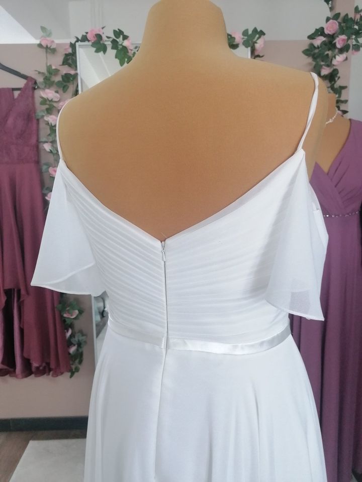 Brautkleid, Hochzeitskleid, Standesamtkleid Gr.42 ivory in Lütjenburg