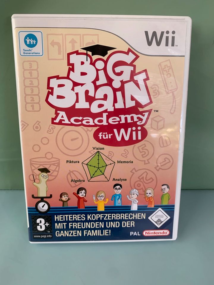 Big Brain Academy Wii Spiel in Egelsbach