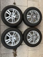 4 X Alufelgen 14 Zoll mit neuen Bridgestone Turanza Sommerreifen Bayern - Allershausen Vorschau