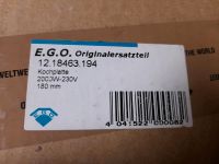 E.G.O Kochplatte Ersatzteil OVP Herdplatte 1500w 2000w Schleswig-Holstein - Bad Oldesloe Vorschau