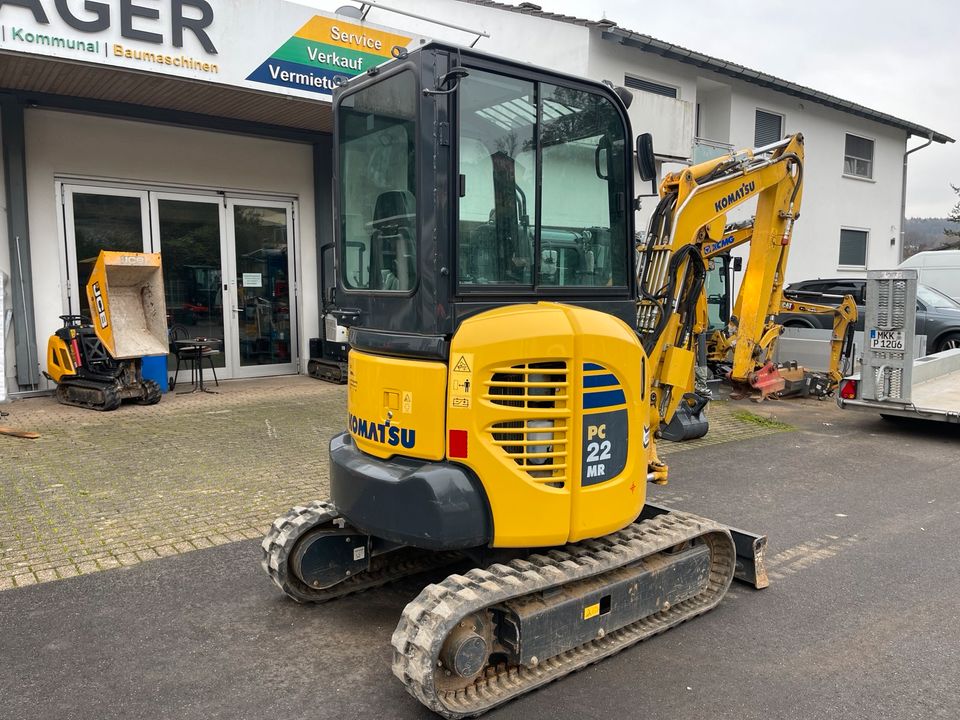 Komatsu PC 22 MR-3 Bagger Minibagger Netto 21500€ in Steinau an der Straße