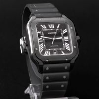 CARTIER SANTOS SCHWARZ - WSSA0039 - 2022 - FULL SET-KAUM GETRAGEN Baden-Württemberg - Schwäbisch Gmünd Vorschau