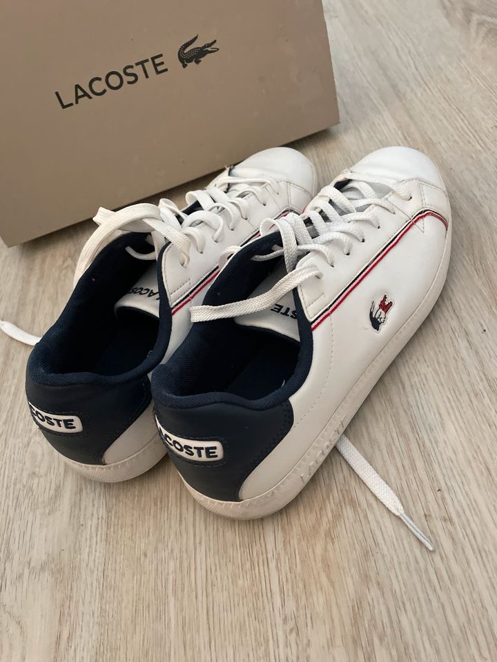 Lacoste 42 Sneaker weiß Sportschuh in Garmisch-Partenkirchen