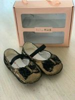 NEU Baby Ballerina Schuhe Gr. 20 Baby Bloch gold schwarz Geschenk Hessen - Brachttal Vorschau