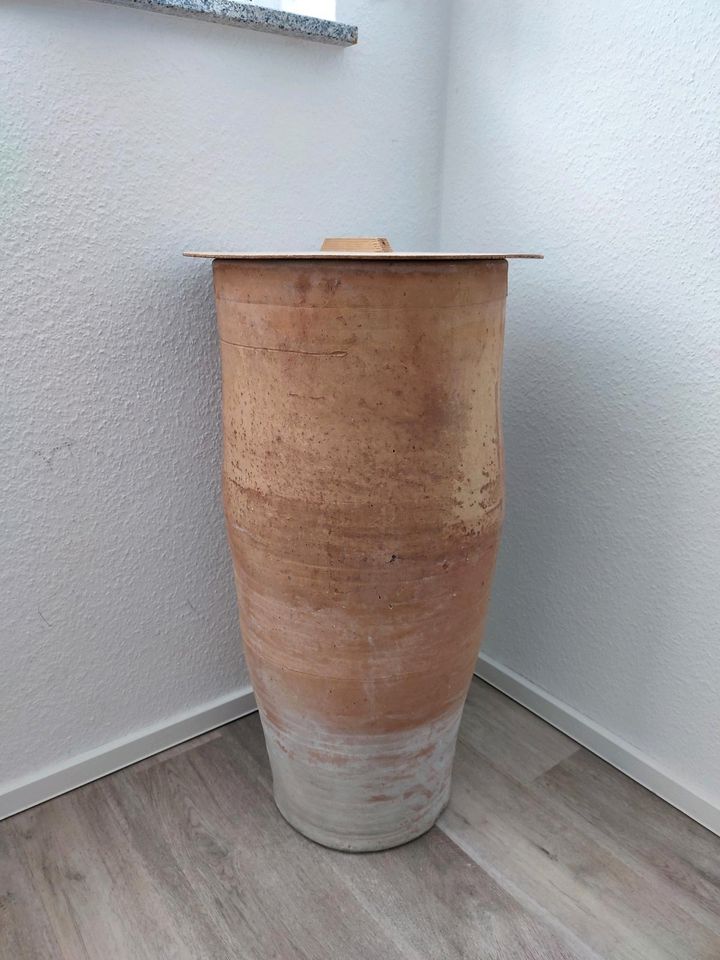 Terracotta Amphore Ton Vase in Offenbach