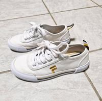 Fila Canvas Stoffsneakers weiß gold Gr 36 Bayern - Altdorf Vorschau