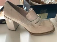 Marco Tozzi Trotteur Slipper Pumps Creme Beige Lack 40 NEU OVP Bayern - Landshut Vorschau