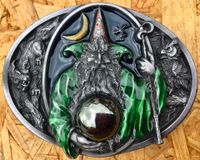 Zauberer Gürtelschnalle Wizard Buckle Original Magier Wissender Baden-Württemberg - Heidenheim an der Brenz Vorschau