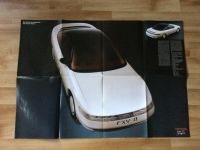 Großes Toyota FXV 2 Poster von der IAA 1987 Rückseite Modelle Schleswig-Holstein - Kiel Vorschau