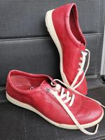 Ecco FAST NEU 40 Leder Sneakers Damen rot Niedersachsen - Buxtehude Vorschau
