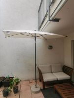 Sonnenschirm Creme Weiß 120x200cm Granitfuß stabil gewaschen Rheinland-Pfalz - Mainz Vorschau