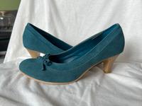 Pumps mit Schleife in Türkis Gr. 37 Chemnitz - Schloßchemnitz Vorschau