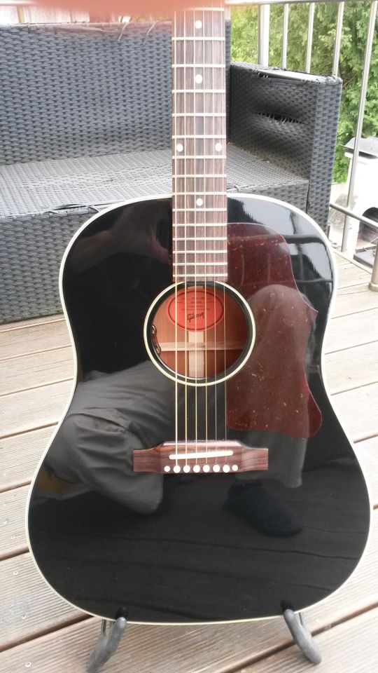 gibson 1950s j45 black in Durmersheim