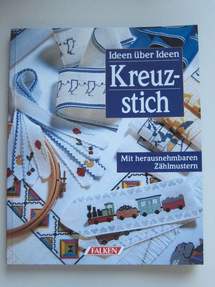 Kreuzstich Vorlagen "Ideen über Ideen" Heft ca 26 cm x 21 cm, in Schretstaken