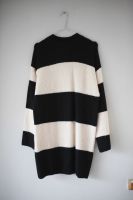 H&M Pullover Streifen schwarz weiß Creme knit wear gestrickt long Wandsbek - Hamburg Jenfeld Vorschau