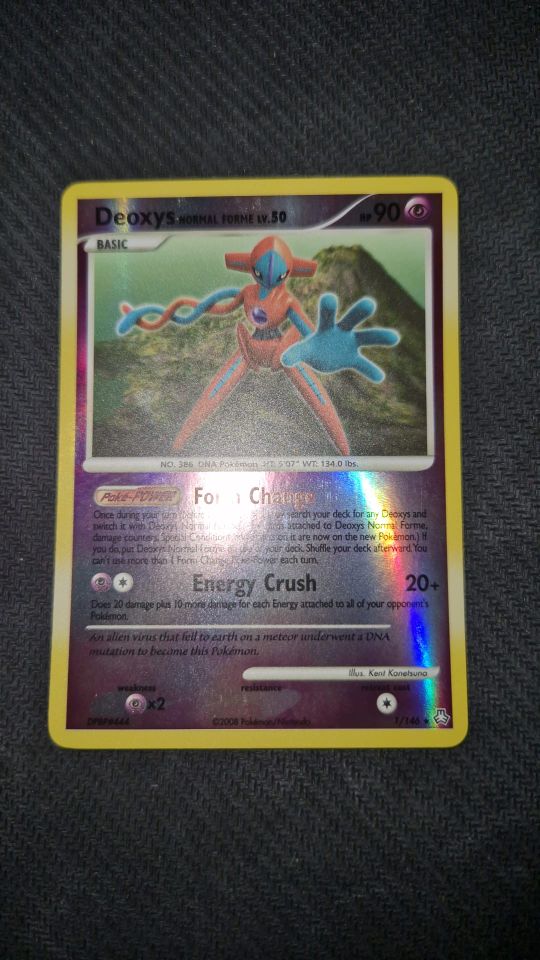 Pokemon Karten Deoxys Normalform Lv.50 (LA 1) Reverse Englisch EX in Berlin