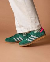 Adidas Gazelle Indoor Collegiate Green Lucid Pink / Gr. 44 Düsseldorf - Lierenfeld Vorschau