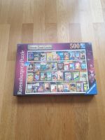 500 Teile Puzzle Ravensburger Vintage Travel Guides Baden-Württemberg - Leingarten Vorschau