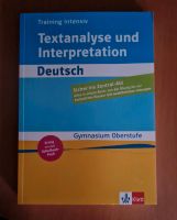 Textanalyse und Interpretation Deutsch Hessen - Fronhausen Vorschau