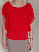 Bluse Top Shirt Gr. S rot schulterfrei Carmen Sendling - Obersendling Vorschau