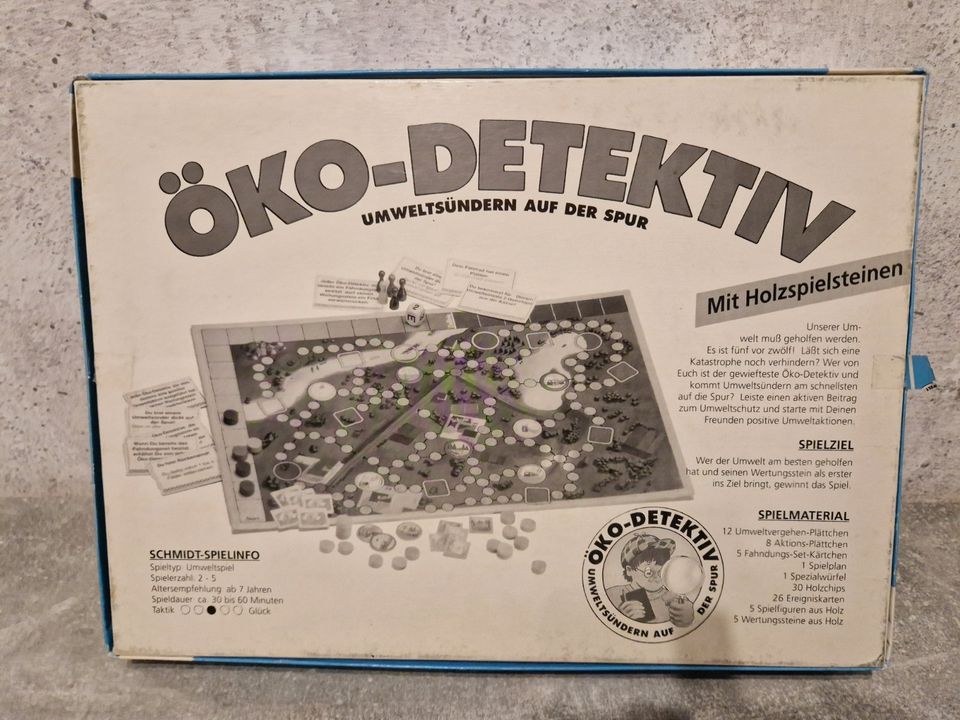 Gesellschaftsspiel  "Öko - Detektiv" gebr., komplett in Dinslaken