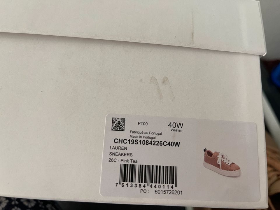 Chloe Sneaker Lauren Größe 40 wie neu in Bad Oeynhausen