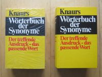 2 Knaurs Wörterbücher der Synonyme, Ausgabe 1984, TOP-Zustand Kr. Dachau - Petershausen Vorschau