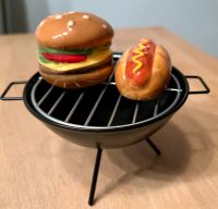 Salz & Pfeffer Streuer „Burger & Hot Dog auf Grill“ München - Sendling Vorschau