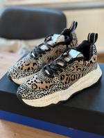 P448 Sneakers, 37, einmal getragen, Leo/ silber/schwarz Nordrhein-Westfalen - Menden Vorschau
