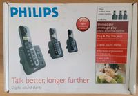 3-Set Schnurloses Telefon von Philips Bochum - Bochum-Südwest Vorschau