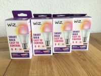 4 neue LED WiZ Smart Bulb  Easy to Control 8,5 W, E27 farbig Bergedorf - Hamburg Allermöhe  Vorschau